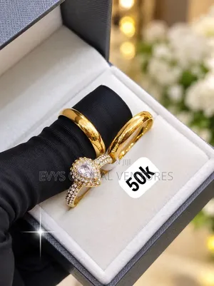 3in1 Love Wedding Ring for Couples