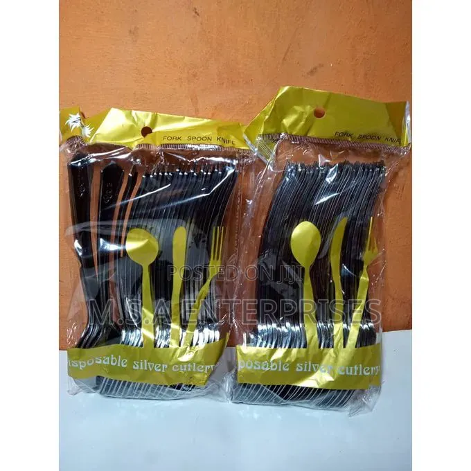 Disposable Silver Spoons