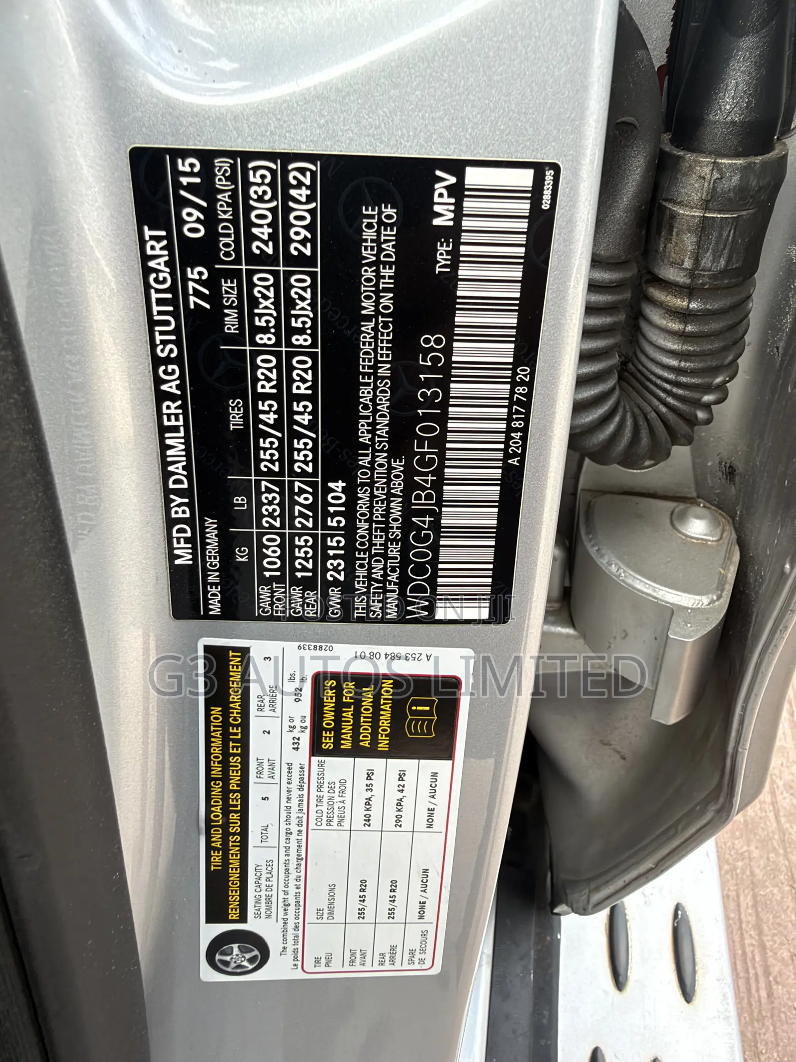 Mercedes-Benz GLC-Class 2016 Silver