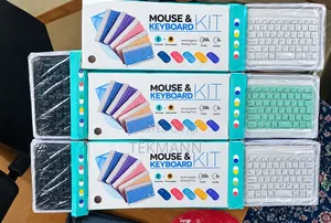 Rechargeable Wireless Keyboard and Mouse Combo – Multiple Colours