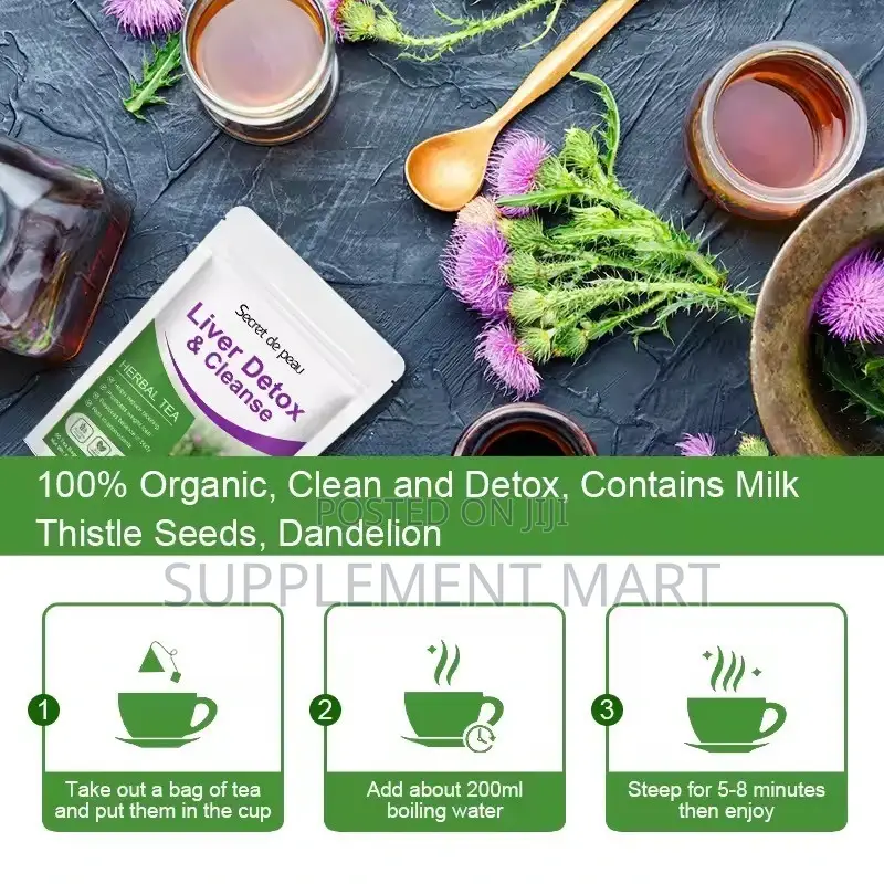 Liver Detox & Cleanse Herbal Tea Bags