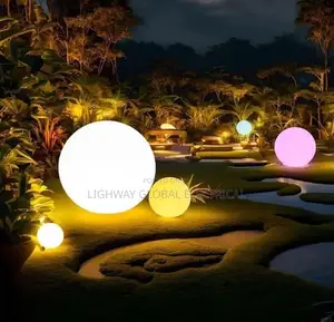 Globe Ball Led Outdoor/Indoor Floor Decor Lamp