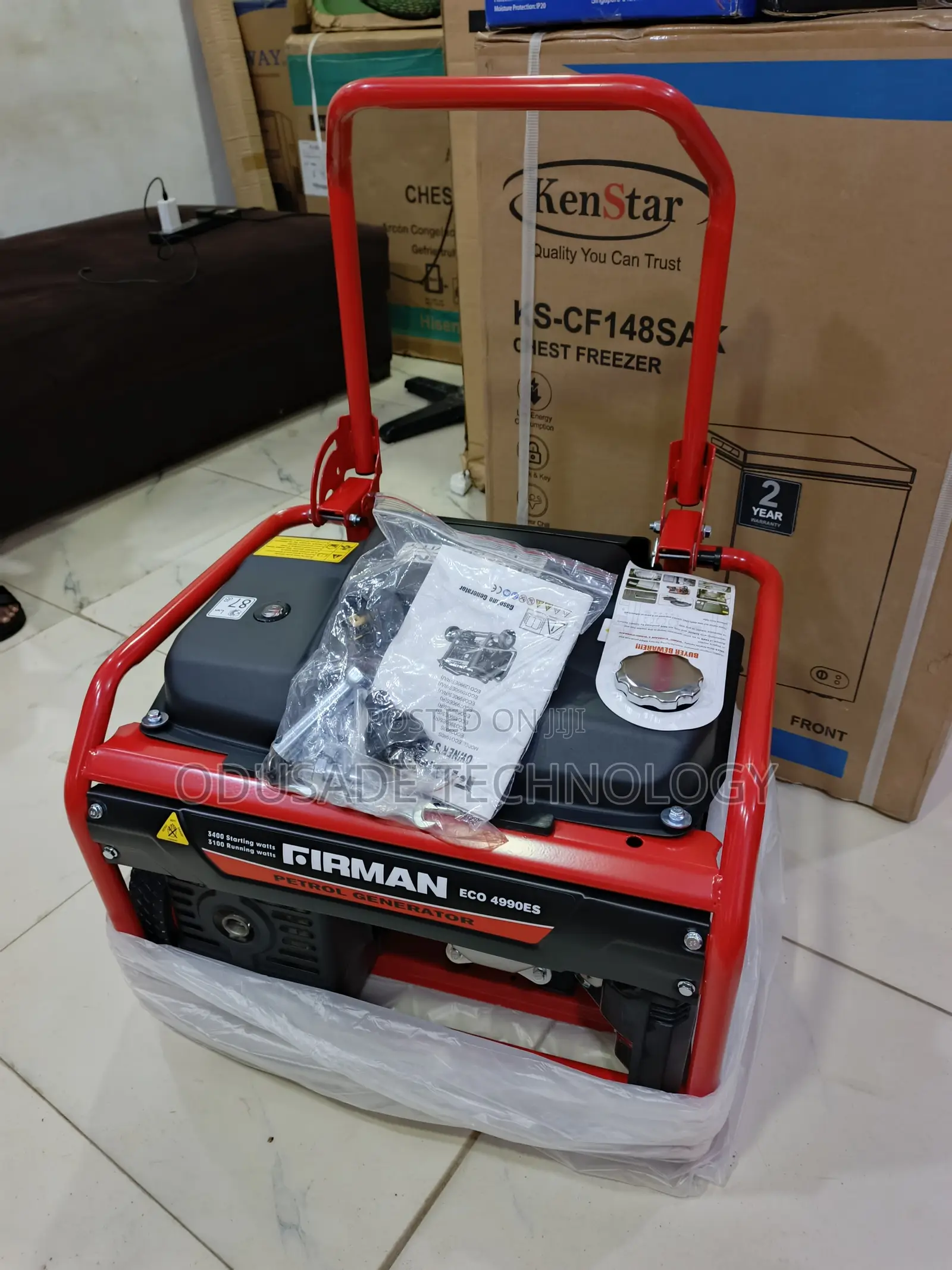 Powerful Sumec Firman ECO 4990ES 3.4KVA Generator