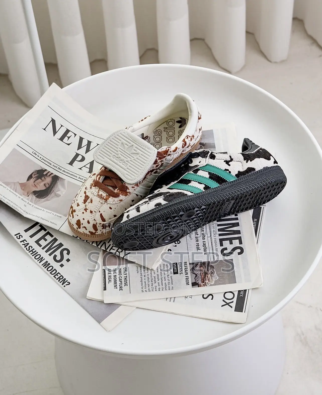 Adidas Samba LT "Cow Print"