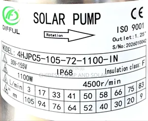 Difful Solar Pump
