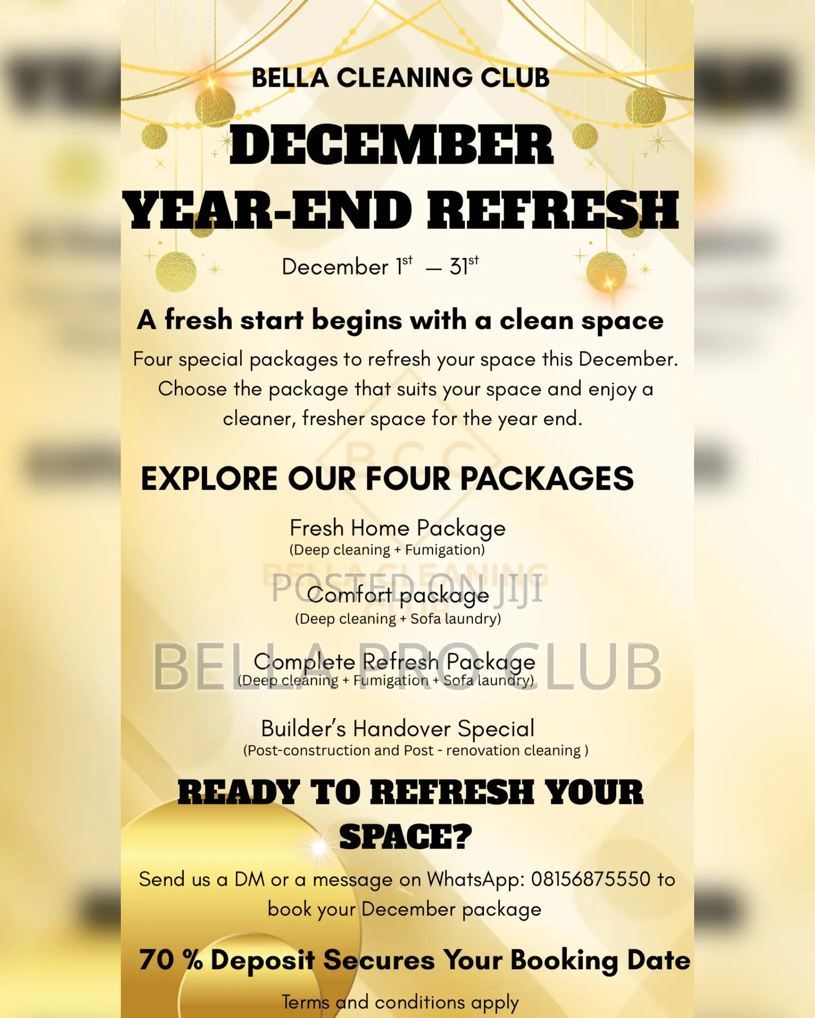 December Year End Refresh Promo
