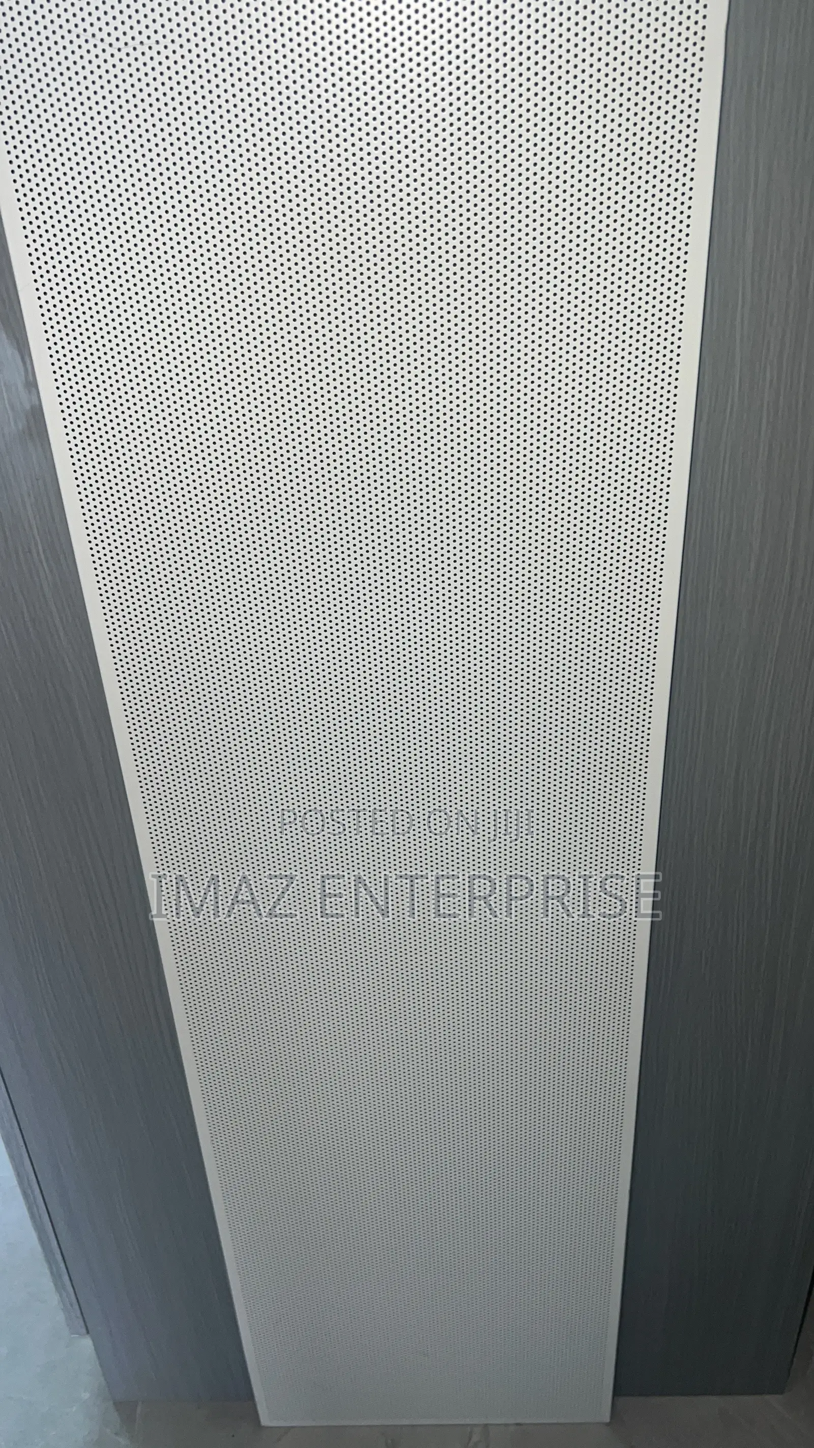 Concealed Perforated Metallic Ceiling 30cm
