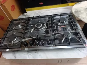 Brand New Stainless Steel 5 Burners Gas Cooker