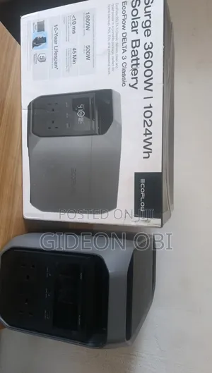 EcoFlow DELTA 3 Classic Portable Power Station