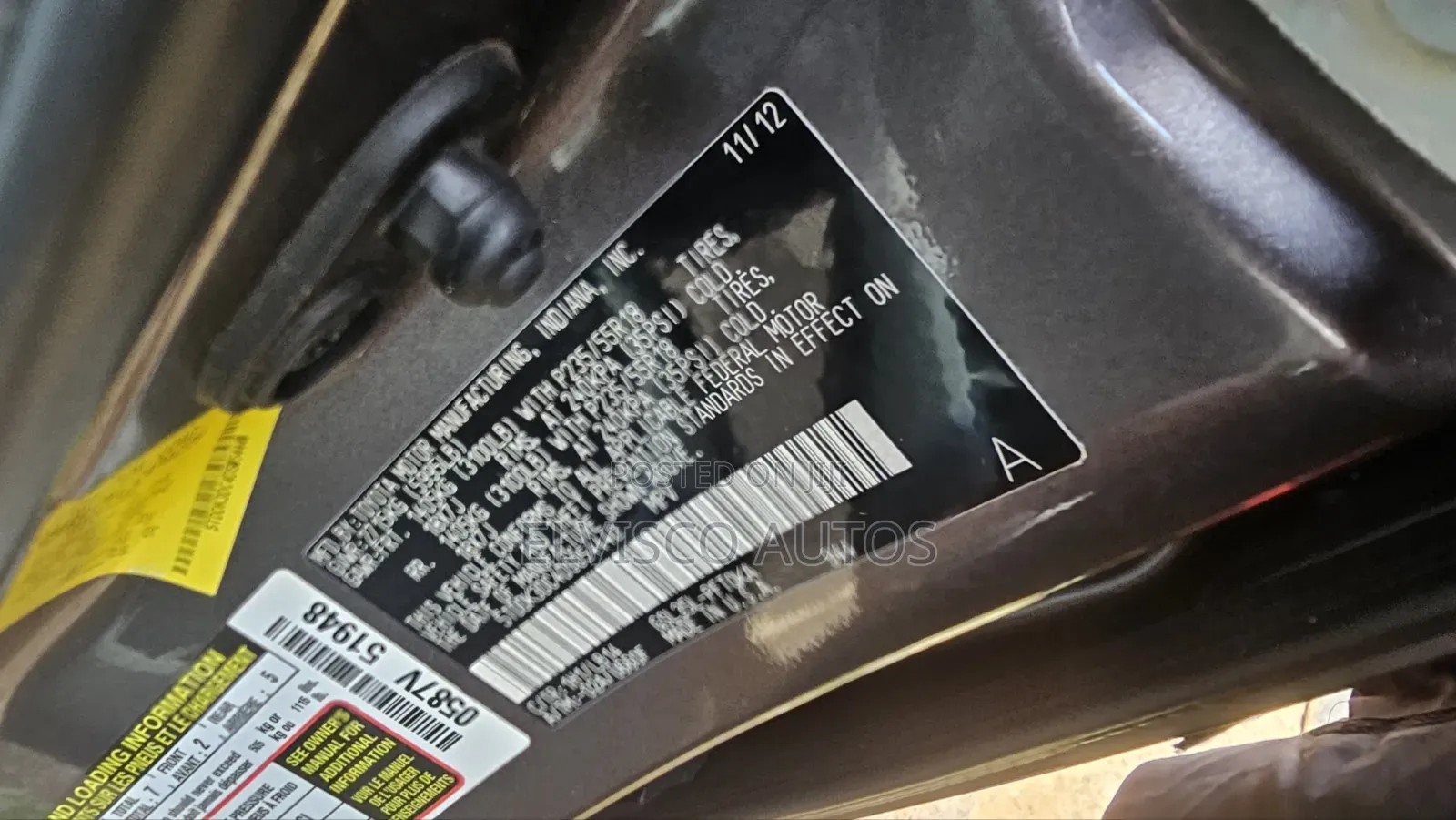 Toyota Sienna 2013 Gray