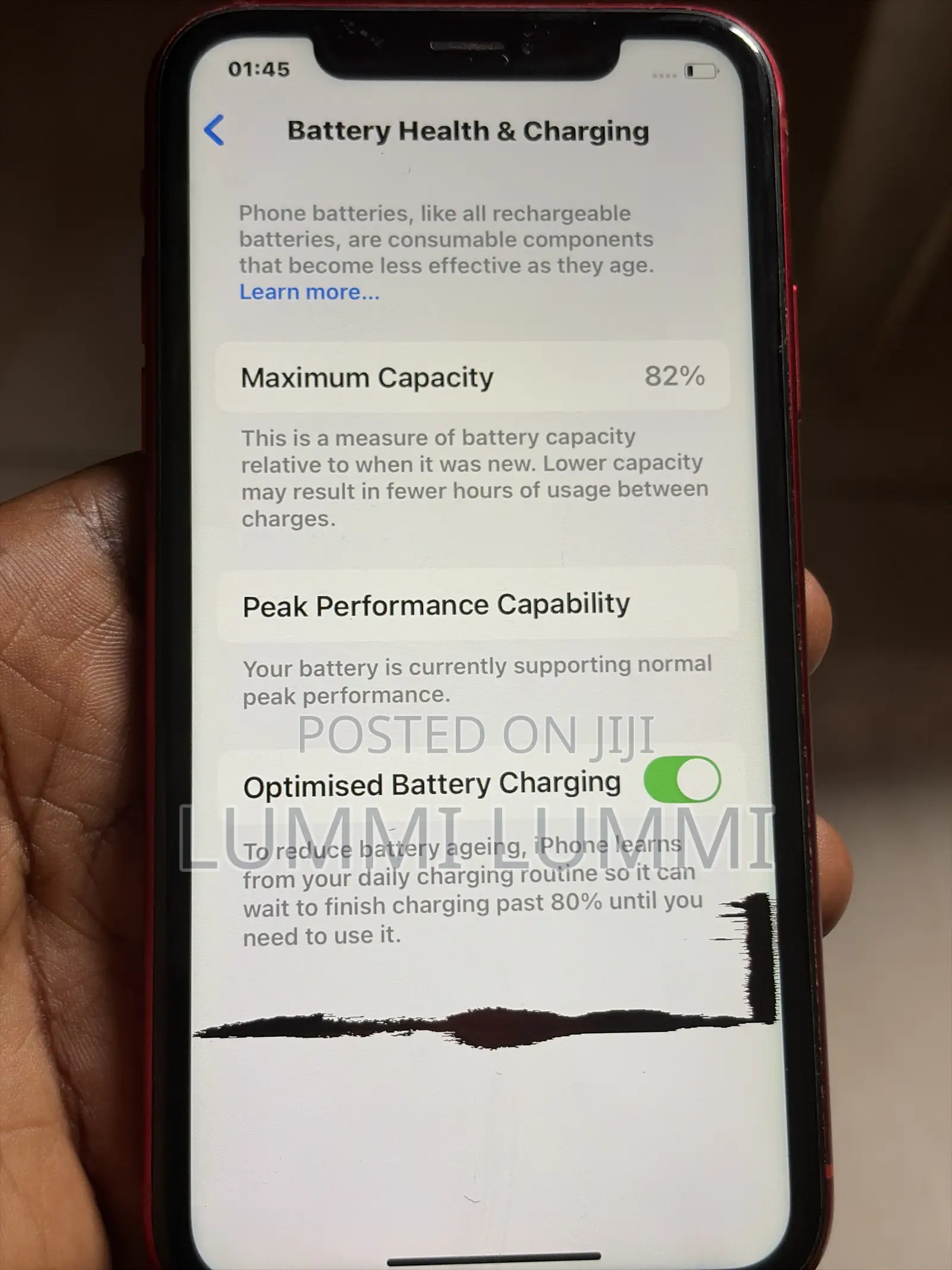 Apple iPhone XR 64 GB Red