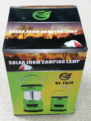 Solar Zoom Camping Lamp