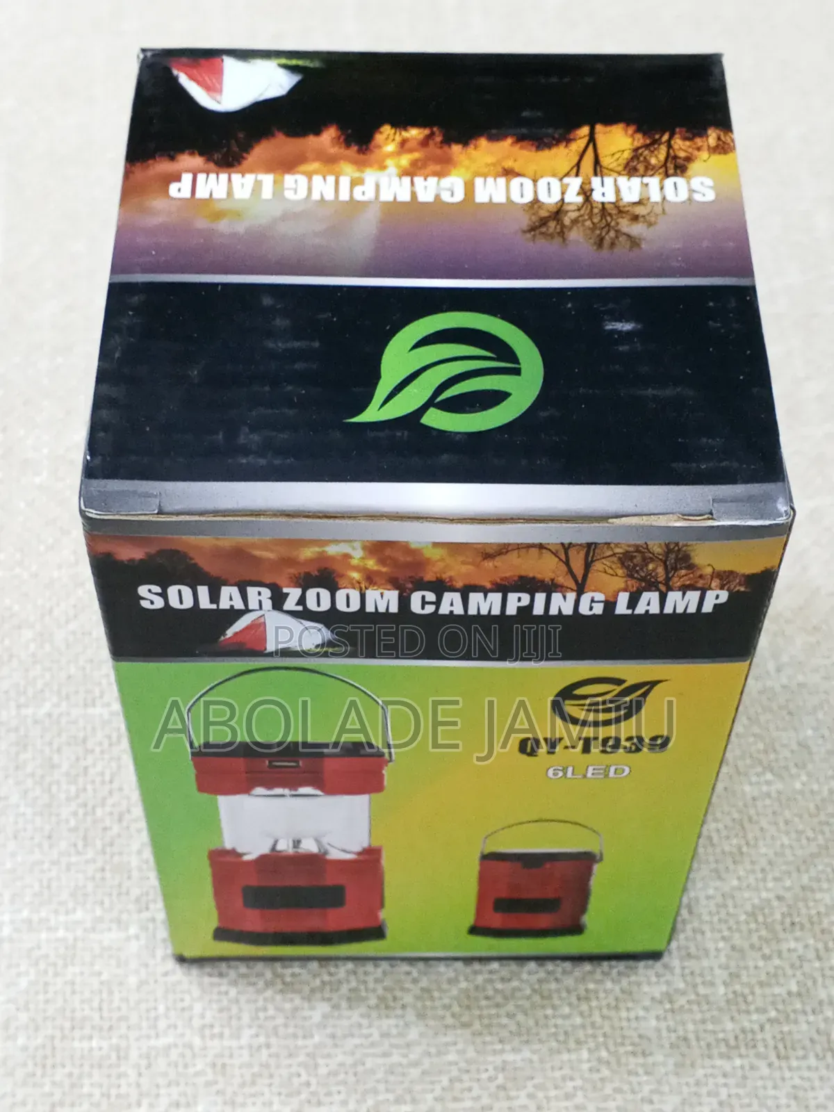 Solar Zoom Camping Lamp