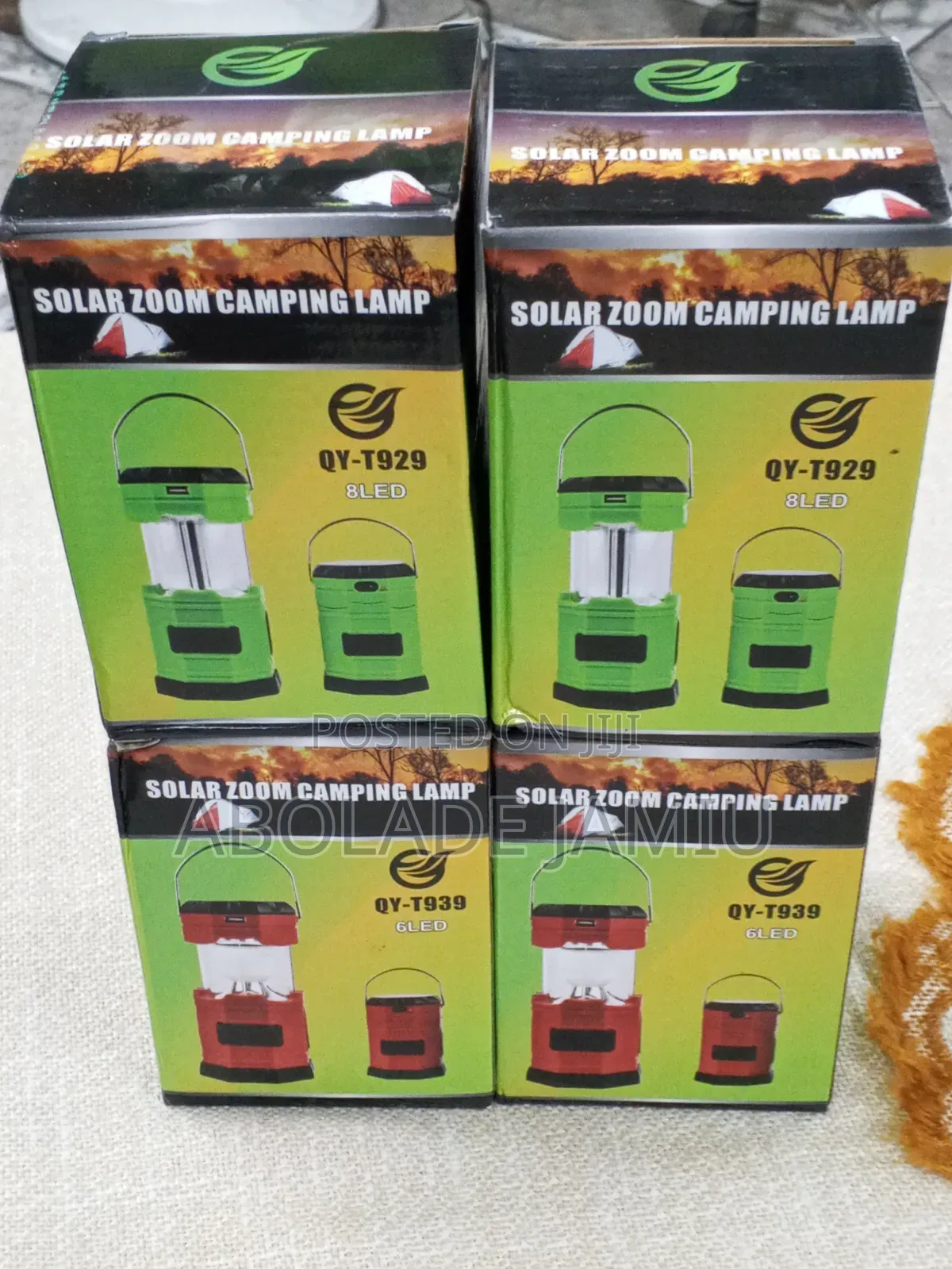 Solar Zoom Camping Lamp