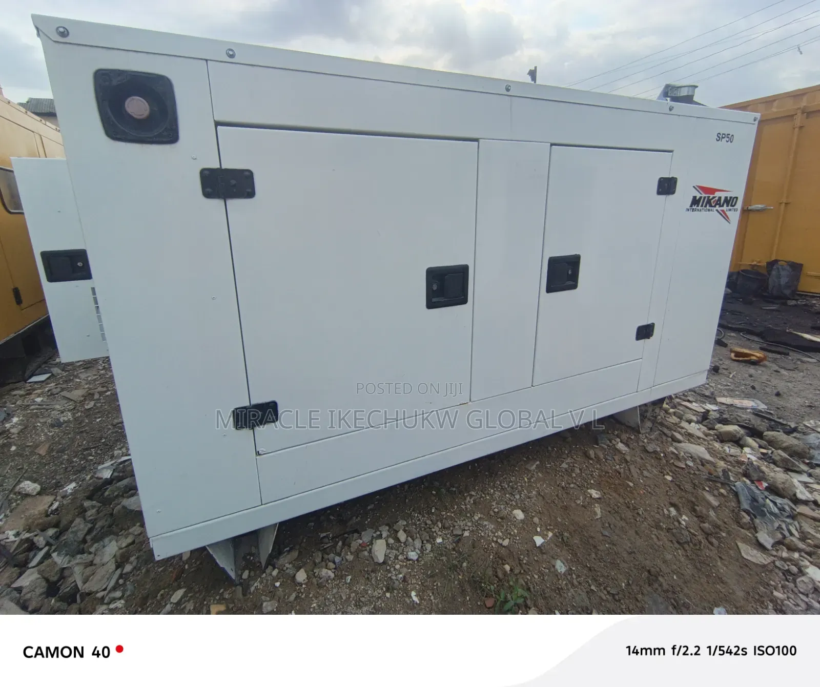 50 Kv Mikano Perkins Generator
