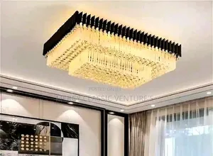800mm Luxury Crystal Chandelier With LED Light & Remote Control