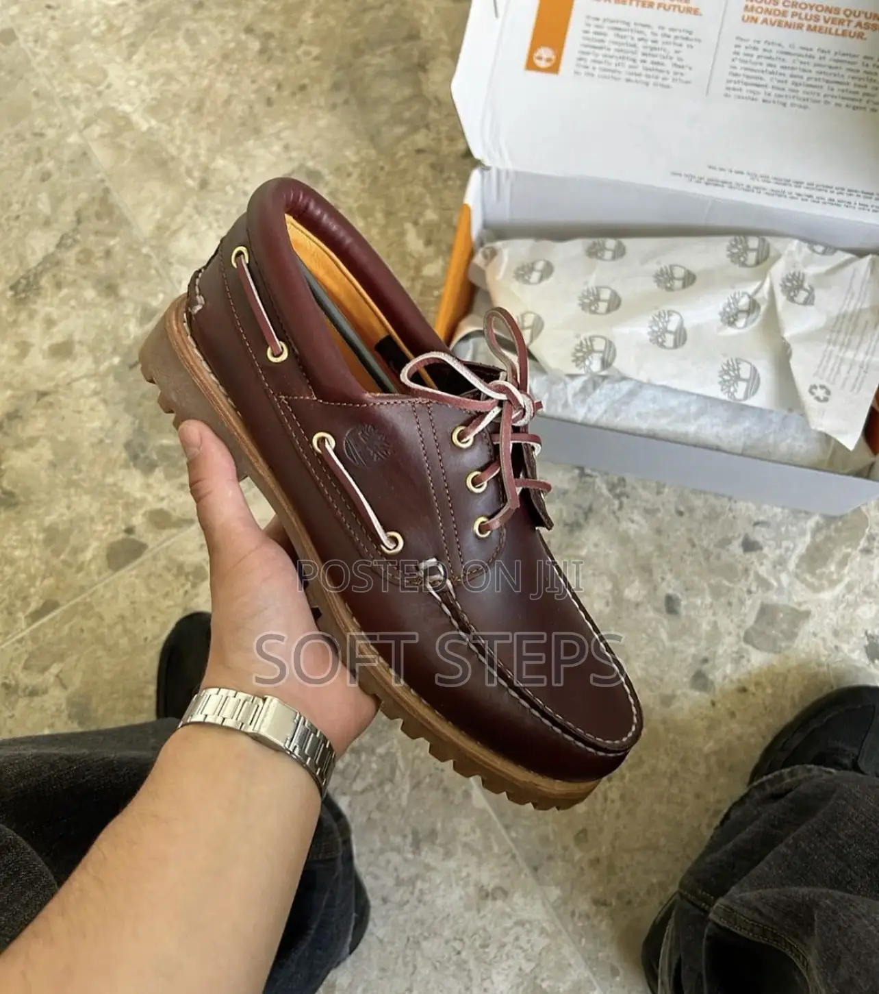 Timberland Authentic 3-Eye Lug Boat Shoe