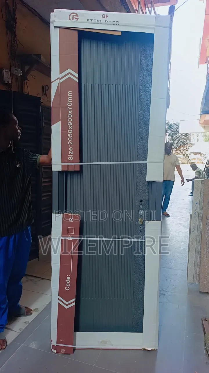 2.5ft by 8ft Security Steel Doors Available