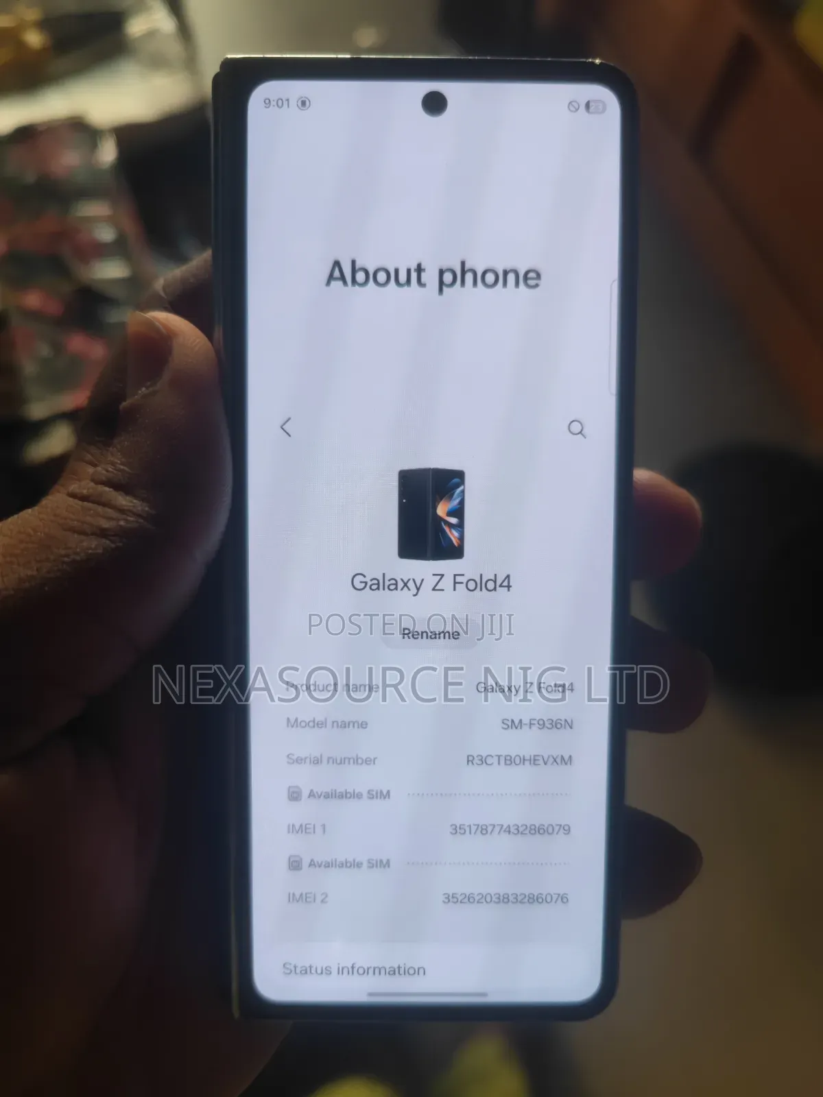 Samsung Galaxy Z Fold4 256 GB Blue
