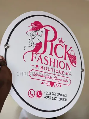 Round Indoor Signage