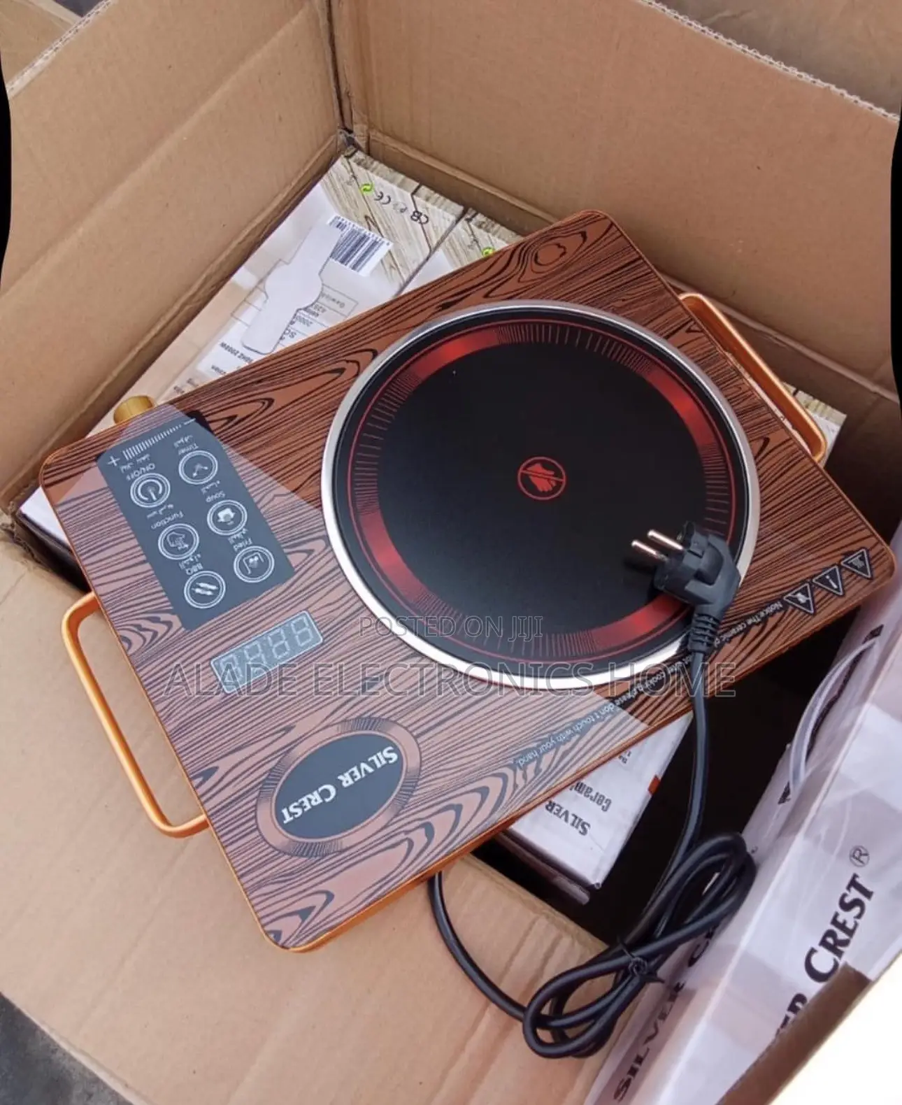 SilverCrest Infrared Single Hot Plate. Low Light Consumption