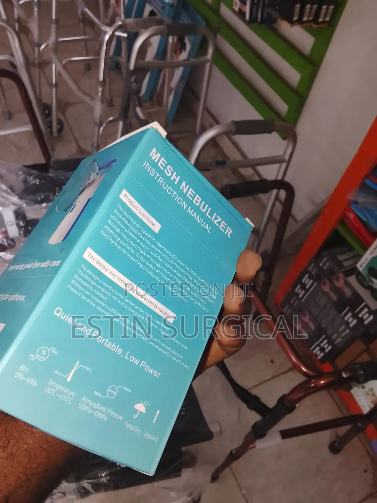 Manual Mesh Nebulizer