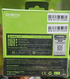 Oraimo Watch Nova AM 2.01 AMOLED