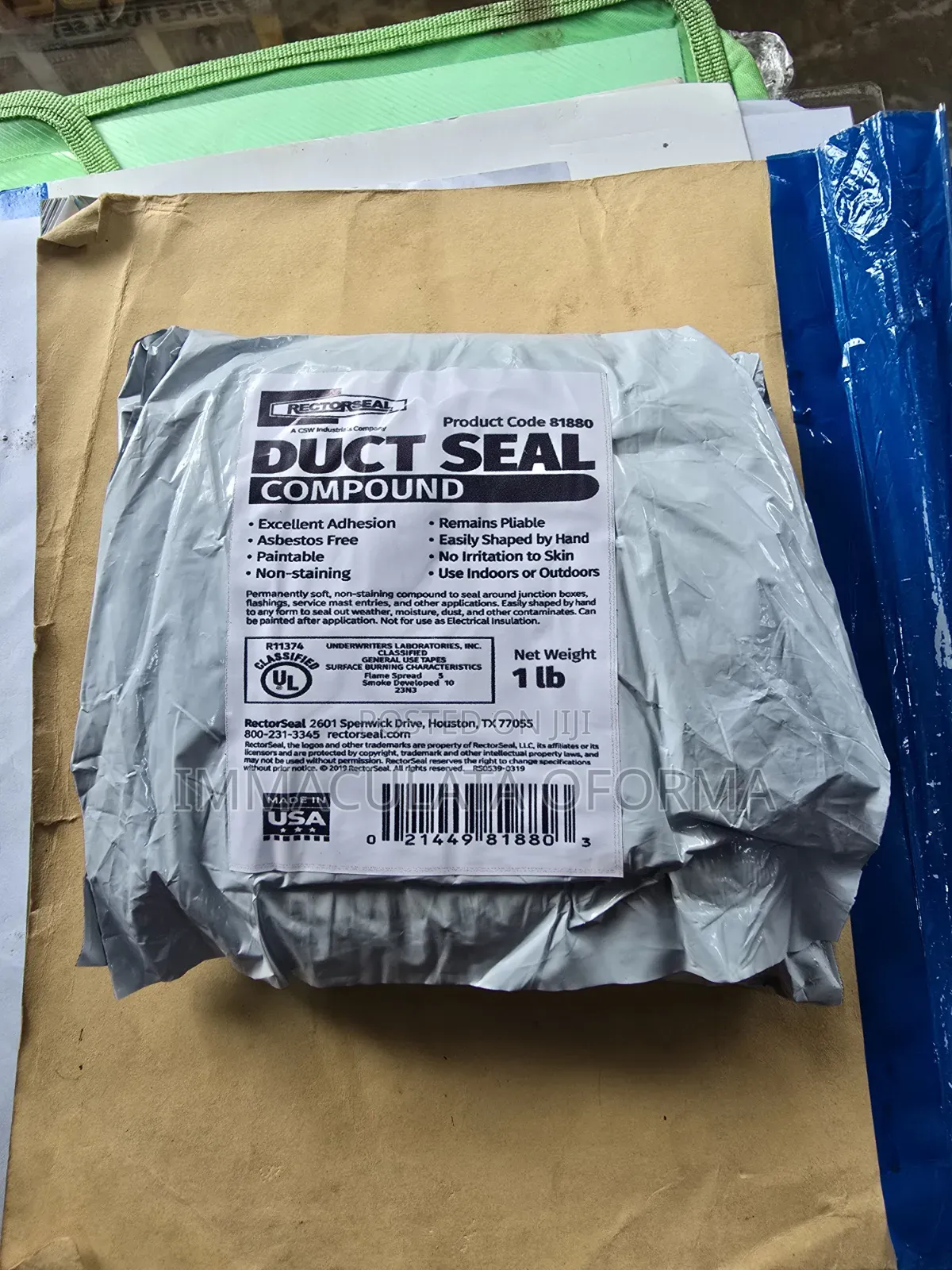 Duct (Putty) Seal Compound (USA)
