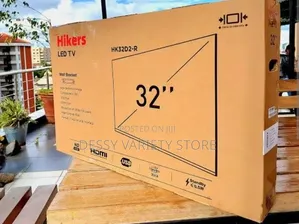 Hikers 32'' Inches Digital Satellite Frameless Hd Led TV-Black