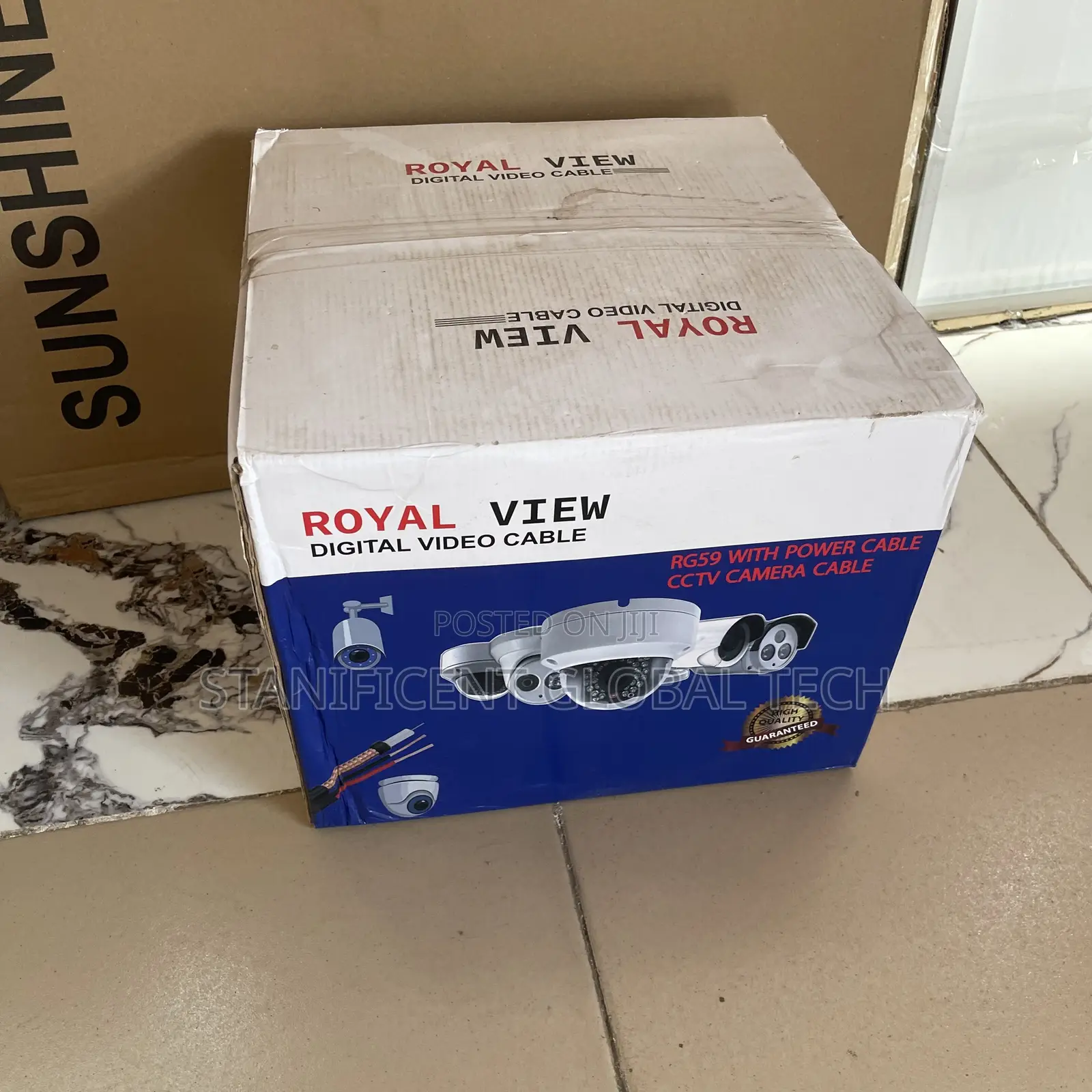 Royal View 305meters Rg59 Cable With Power
