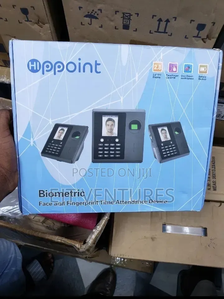 Face and Fingerprint Time Attendance Scanner