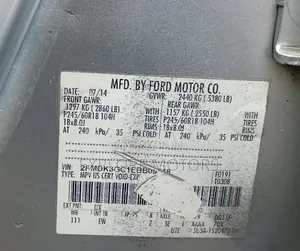 Ford Edge 2014 Silver