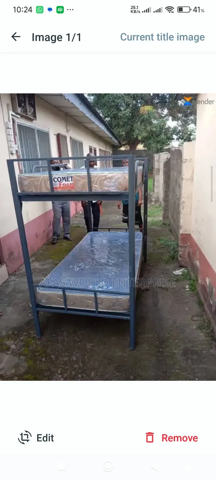 Strong Metal Bunk Bed
