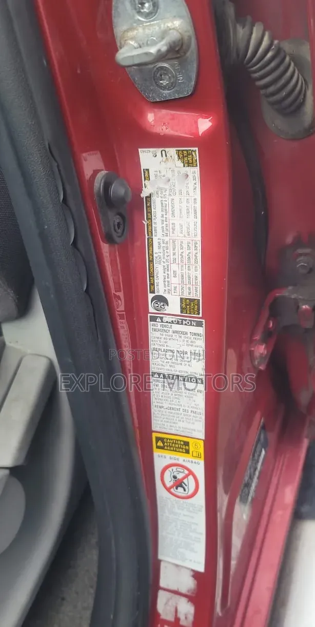 Toyota RAV4 2008 Red