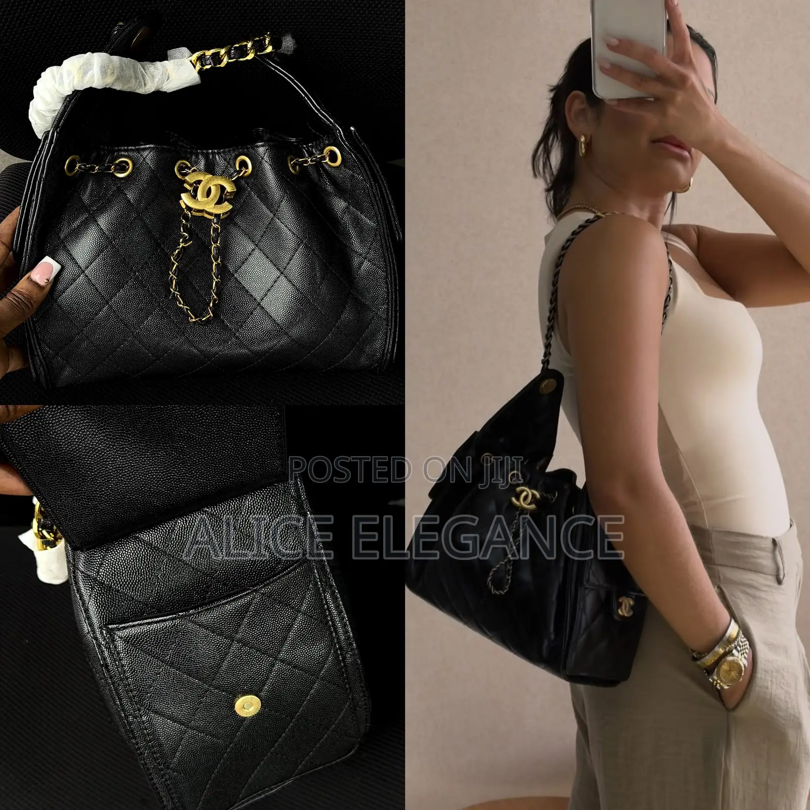 Chanel Caviar Shoulder Bag