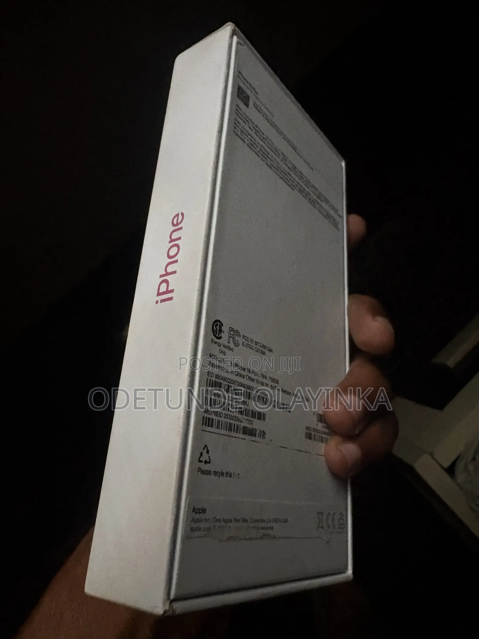 New Apple iPhone 16 Plus 256 GB Pink