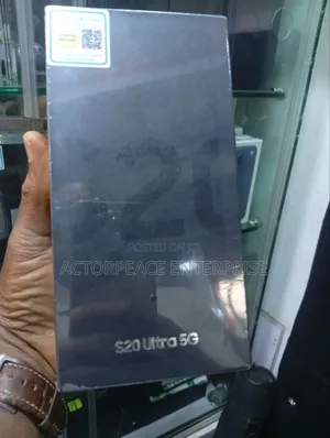 New Samsung Galaxy S20 Ultra 5G 256 GB Gray