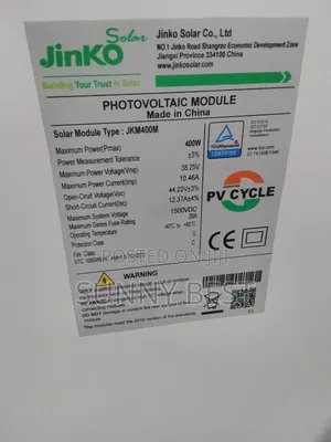 Jinko Solar Panel 400w