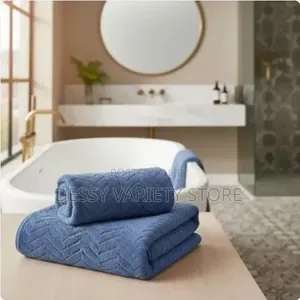 Premium 2-in-1 Set Soft Absorbent Bath Towels