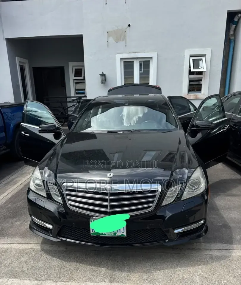 Mercedes-Benz E350 2013 Black