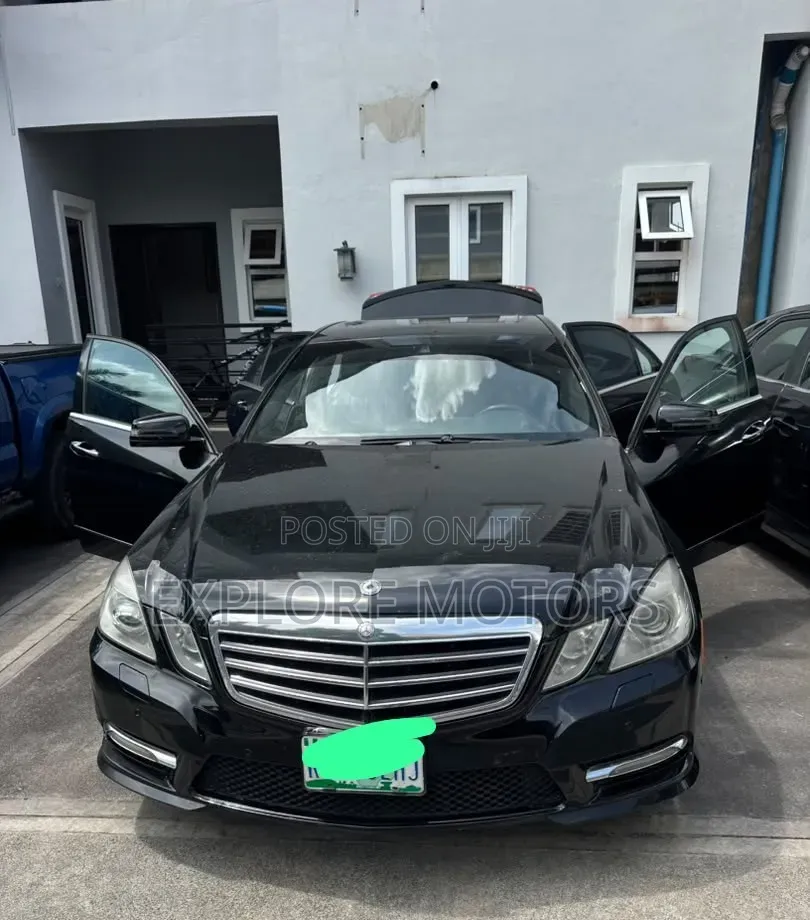 Mercedes-Benz E350 2013 Black