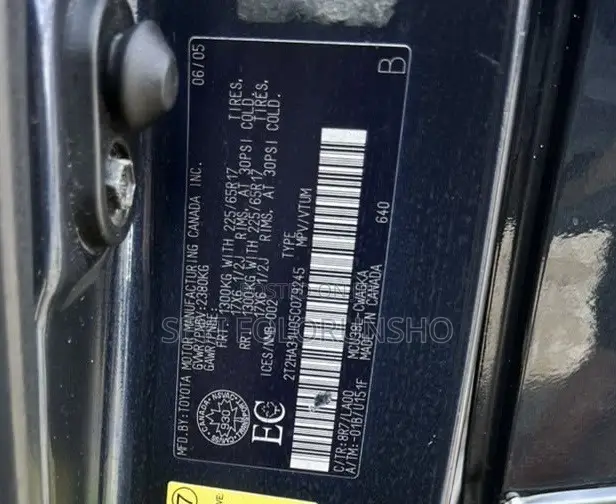 Lexus RX 2006 Blue