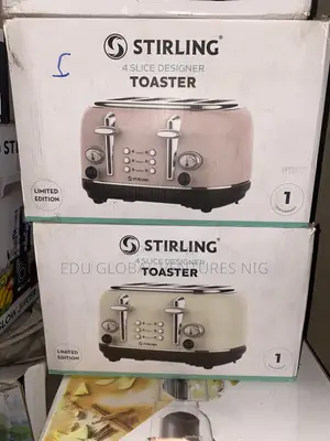 Stirling 4 Slice Designer Toaster.