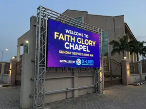 LED Name Sign for Church Building