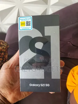 New Samsung Galaxy S21 5G 128 GB Black