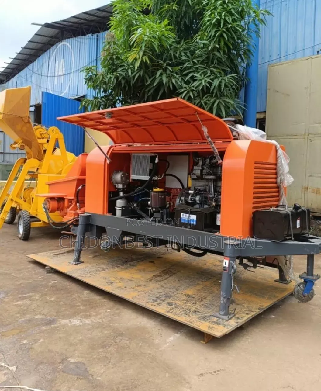 Diesel Concrete Pump
