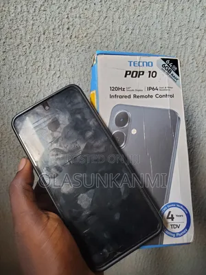 Tecno Pop 10 64 GB Black