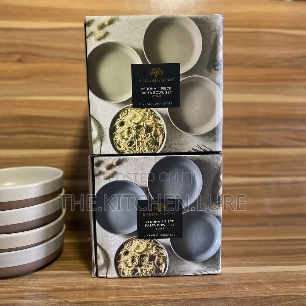 Barbary & Oak Verona 4-Piece Pasta Bowl Set
