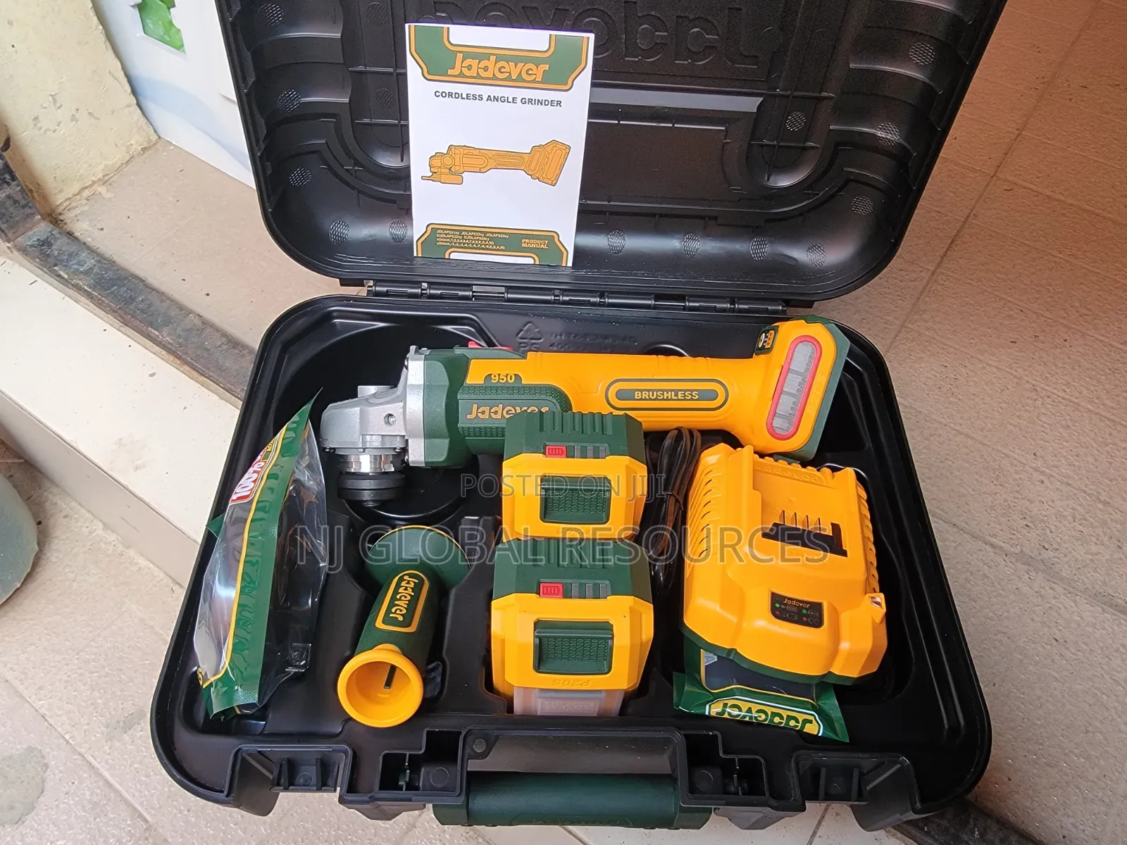 Cordless Angle Grinder 20v