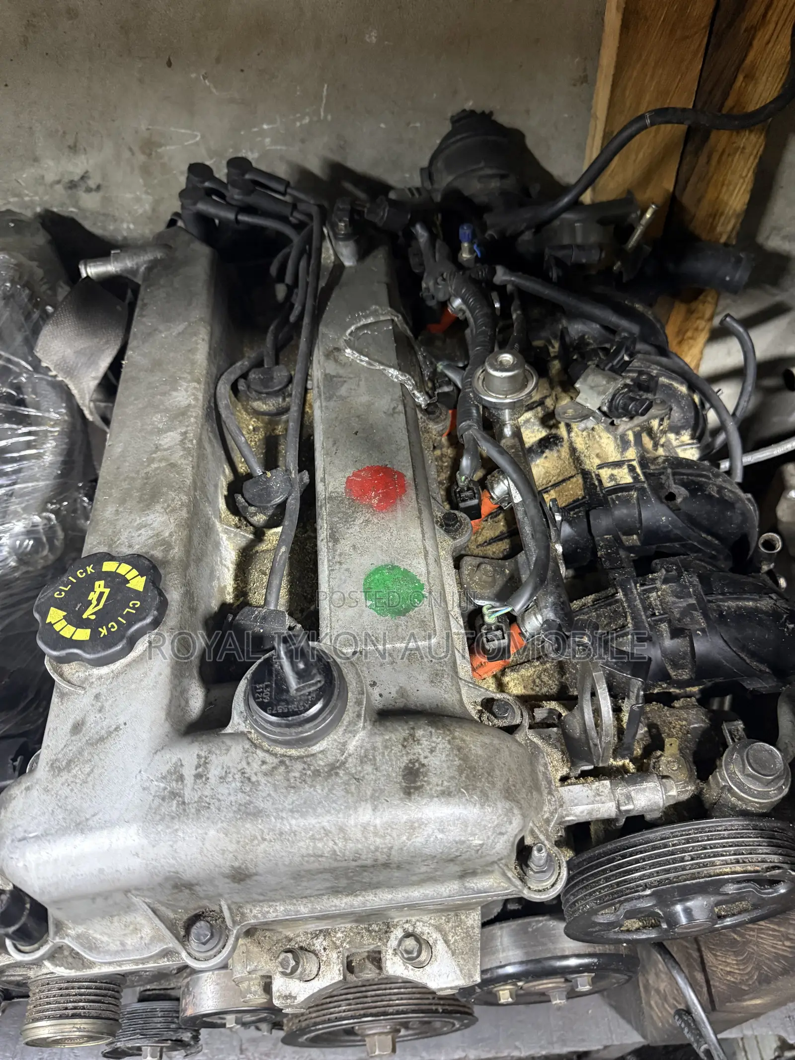 Complete Engine Mazda 2007 Double Sensor